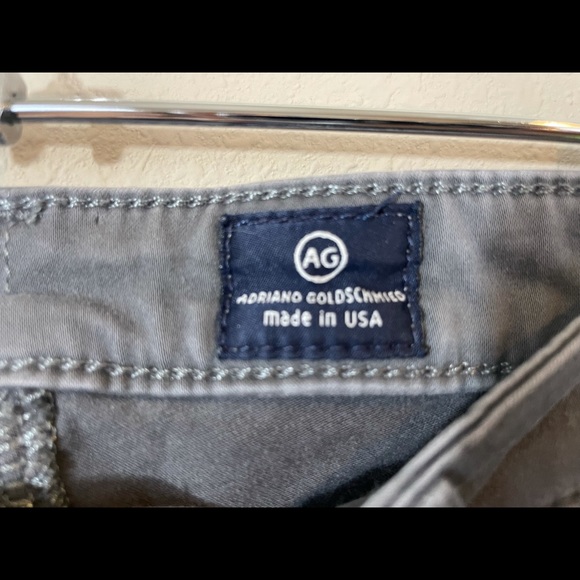 AG Adriano Goldschmied USA Women's gray The Stilt Cigarette stretch Jeans SZ 26 - Picture 3 of 7